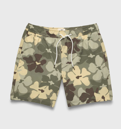 Jimmy 6.5" Flower Volley - Camo Flower
