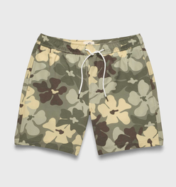 Jimmy 6.5" Flower Volley - Camo Flower