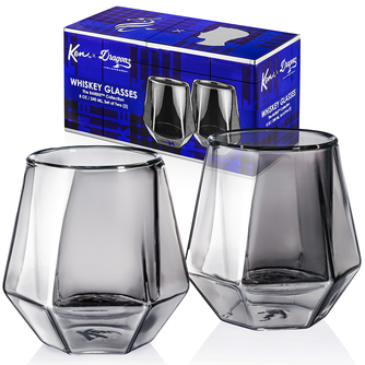 Ken™ x Dragon Glassware® Whiskey Glasses