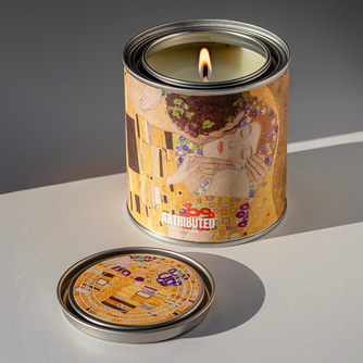 Artributed - Klimt The Kiss Candle