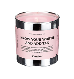 KNOW YOUR WORTH CANDLE