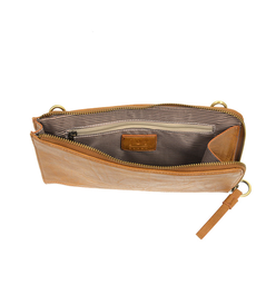 Karina Convertible Wristlet & Wallet - Chestnut