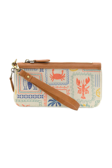 Coastal Charm Canvas Chloe Wallet