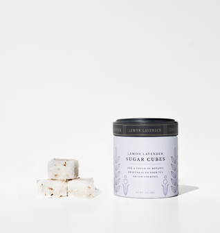 Lemon Lavender Sugar Cubes