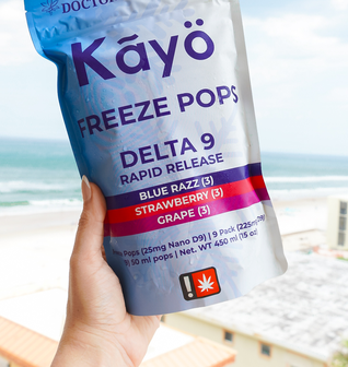 Kayo | 25mg Delta 9 THC Freeze Pops