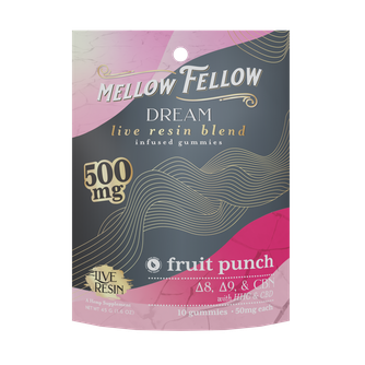 Dream Blend Live Resin M-Fusions Edibles Fruit Punch 500mg