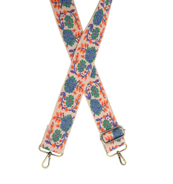 Daisy + Globe Flower Guitars Strap