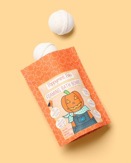 Poppymint Pals Pumpkin Bath Bombs