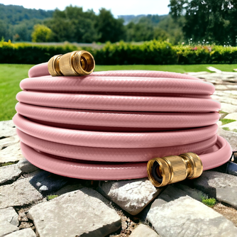 GARDEN HOSE SET 50FT ROMANTIC ROSE