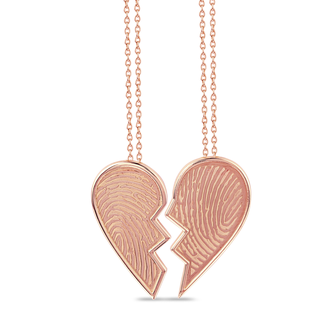 BFF Heart (Rose Gold)