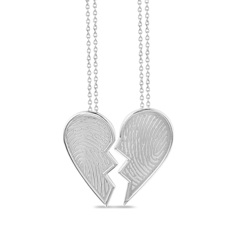 BFF Heart (Silver)