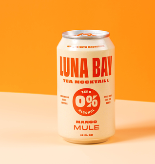 Luna Bay Tea Mocktail Mango Mule