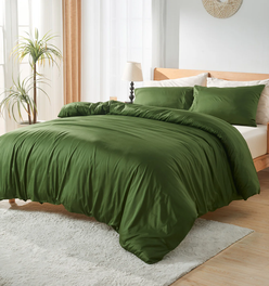 LuxeSoft Cotton Duvet Cover -- GOTS Sateen Cotton