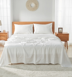 NEW 100% Organic LuxeSoft Sateen Cotton Sheet Set