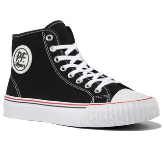 Black Center Hi Top | Unisex Canvas Sneaker