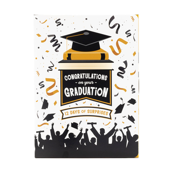 12 Days of Graduation Gifts, Congratulations on your Graduation Gift Packaging, Fill it Yourself Empty Graduation Gift Packaging