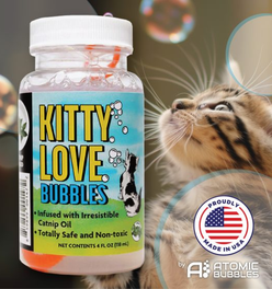 Kitty Love® Bubbles- 2 Pack (Catnip-infused)