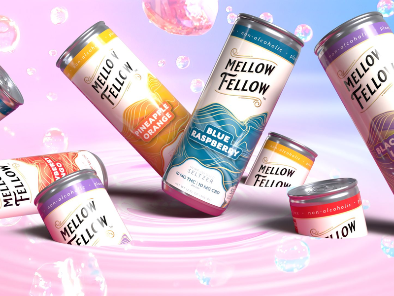 Mellow Fellow Introduces a Fresh, Flavor-Forward THC Seltzer