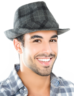 Men's Wool Fedora (MH-5032)