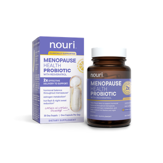 Nouri Menopause Health Daily Probiotic Capsules