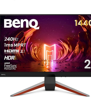BenQ MOBIUZ EX270QM 27” Gaming Monitor: Elite Performance for Immersive Gaming