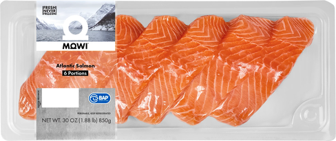 MOWI Atlantic Salmon Portions 30oz (6 pack)