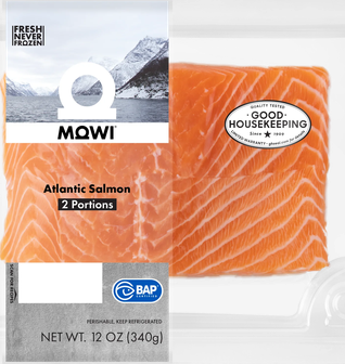 MOWI Atlantic Salmon Portions 12oz (2 pack)