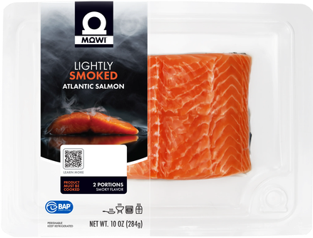 MOWI Atlantic Salmon Lightly Smoked (2 portions)