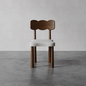 Madeleine Dining Chair (Walnut)