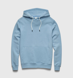 Marine French Terry Hoodie - Glacier Lake