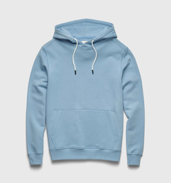 Marine French Terry Hoodie - Glacier Lake