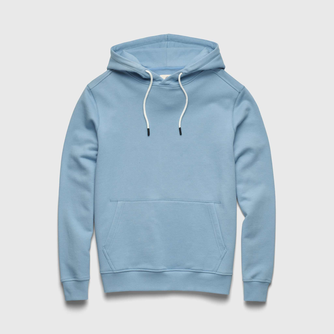 Marine French Terry Hoodie - Glacier Lake