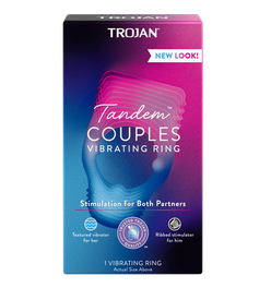 TROJAN™ TANDEM™ COUPLES VIBRATING RING