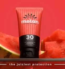 Melan SPF 30 Face & Body Lotion with Basil & Rosemary