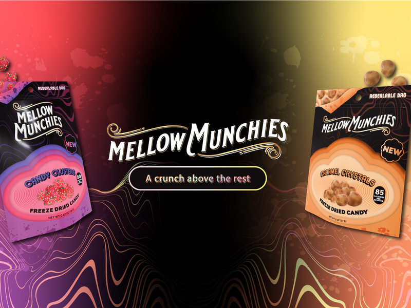 Mellow Fellow Launches Mellow Munchies: Freeze-Dried Candy in Six Unique Flavors