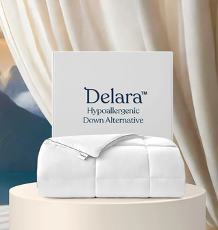 Delara All Season Down Alternative Hypoallergenic Duvet