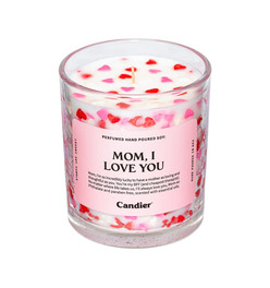Mom I Love You Candle