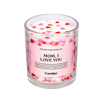 Mom I Love You Candle