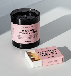 MOM, YOU TOTALLY ROCK CANDLE