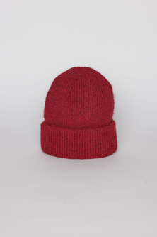 Recycled Charlotte Beanie - Berry