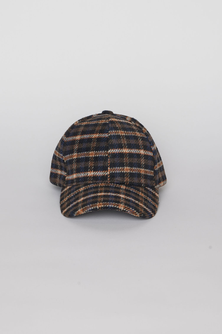 Everyday Plaid Cap - Black/Navy Check