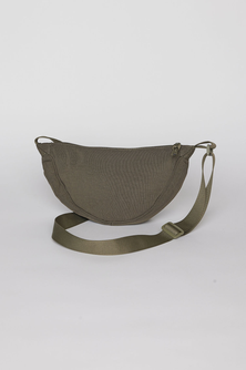 Nylon Crossbody Bag - Olive