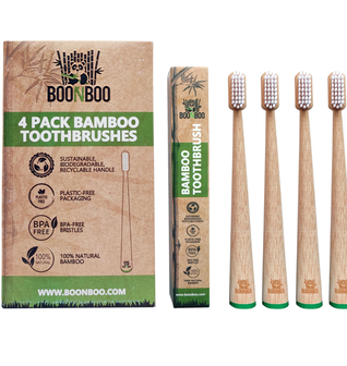 BOONBOO Toothbrush | Bamboo Toothbrush | Sustainable & Biodegradable | Environmentally Friendly