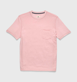 Nick Slub Pocket Tee - Pink Dolphin
