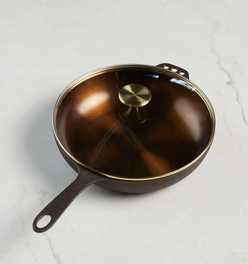 NO. 11 Deep Skillet With Glass Lid