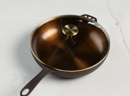 NO. 11 Deep Skillet With Glass Lid