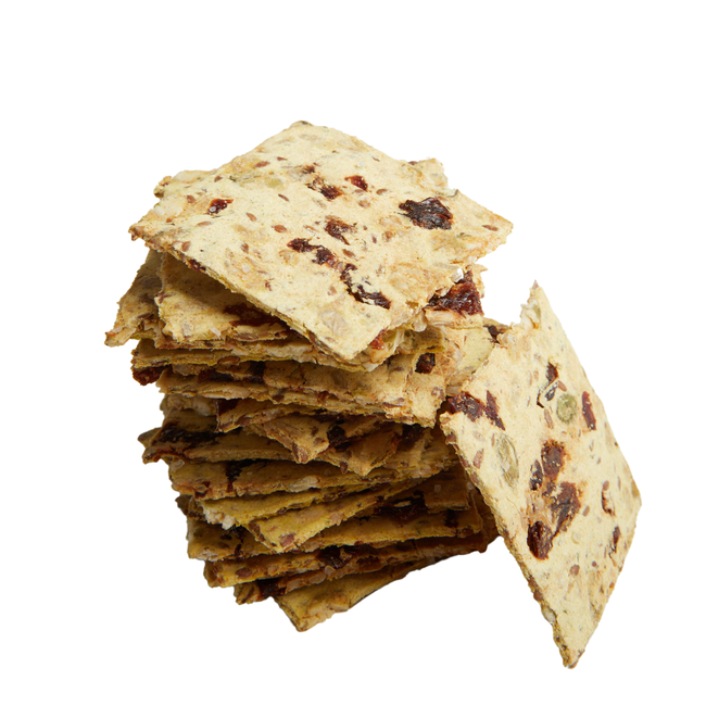 No topping - Cranberry Crispbread Crackers Stack 20240226.png