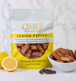 Lemon Pepper OMG! Pretzels