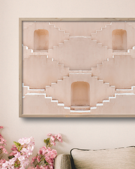 Stepwell Art Print