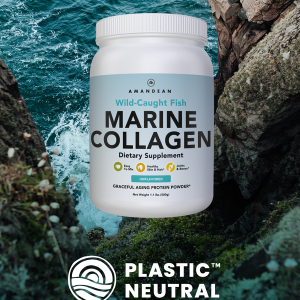 Amandean partners with rePurpose Global to become a Certified Plastic Neutral Brand.